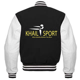 Custom Wool Varsity Jackets With Genuine Leather Sleeve