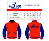Custom Wool Varsity Jackets With Genuine Leather Sleeve