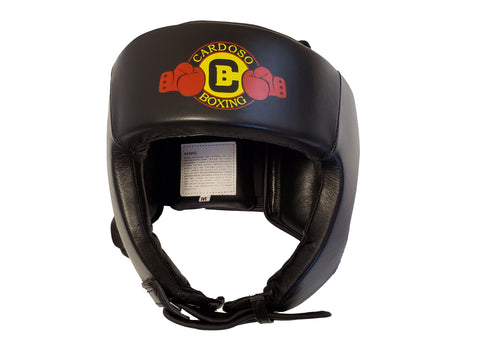 Head Guard made of high quality genuine leather inside and outside with extra padding