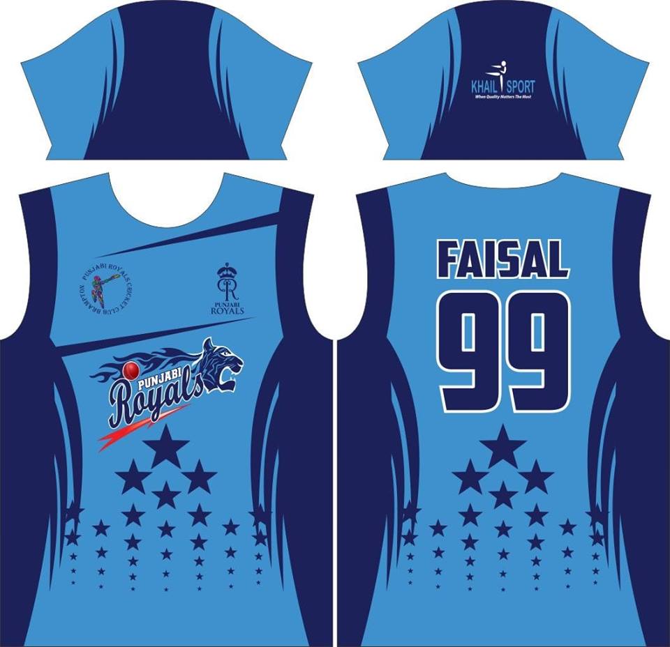 Basketball Jersey Sublimated Royals