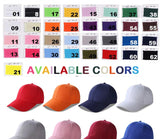 Custom fashion 6 panel baseball cap